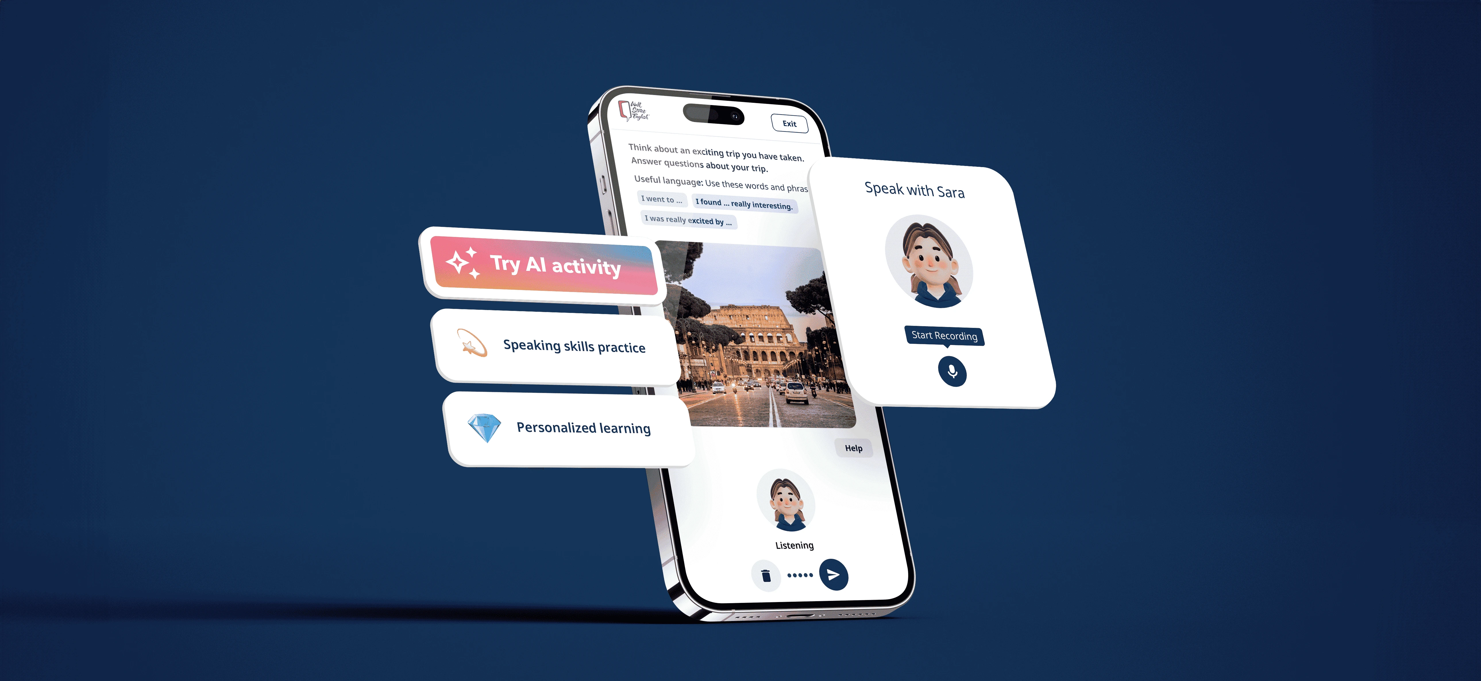 Conversation AI from Wall Street English