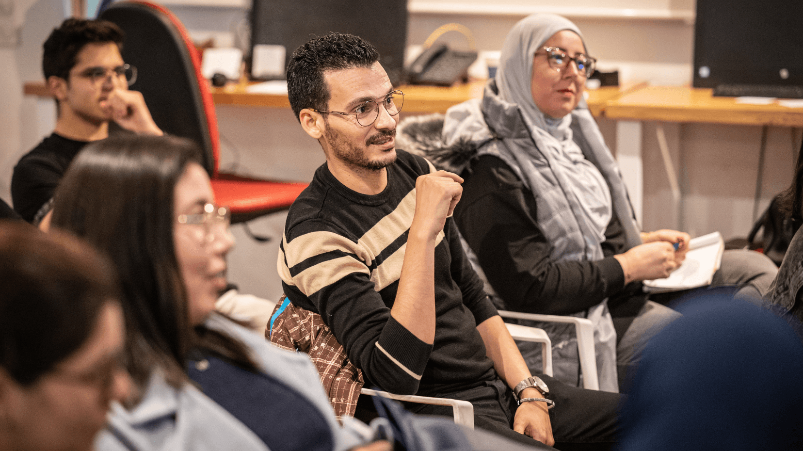 A social club at Wall Street English in lac 1 center