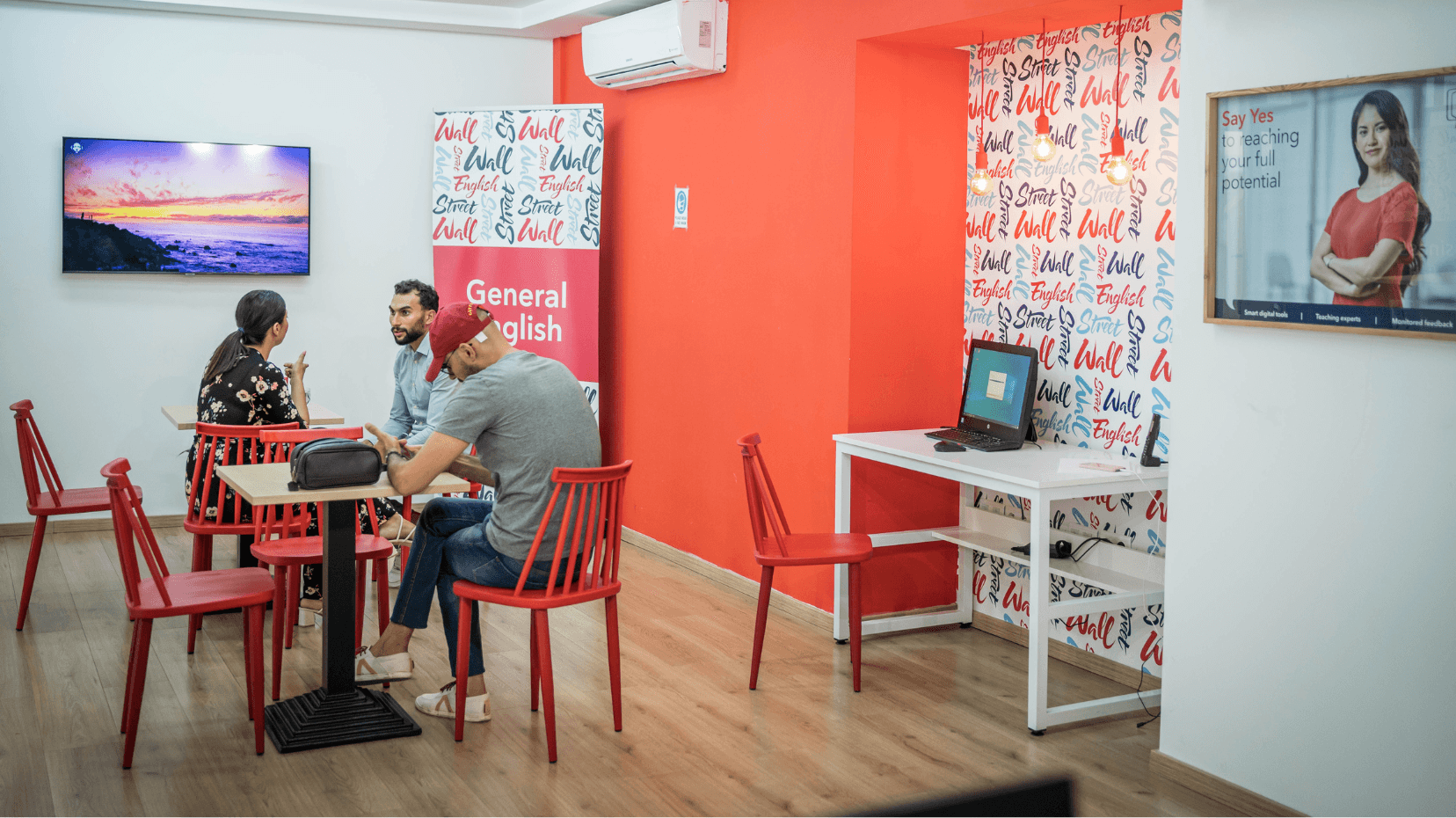 Wall Street English students in Megrine center
